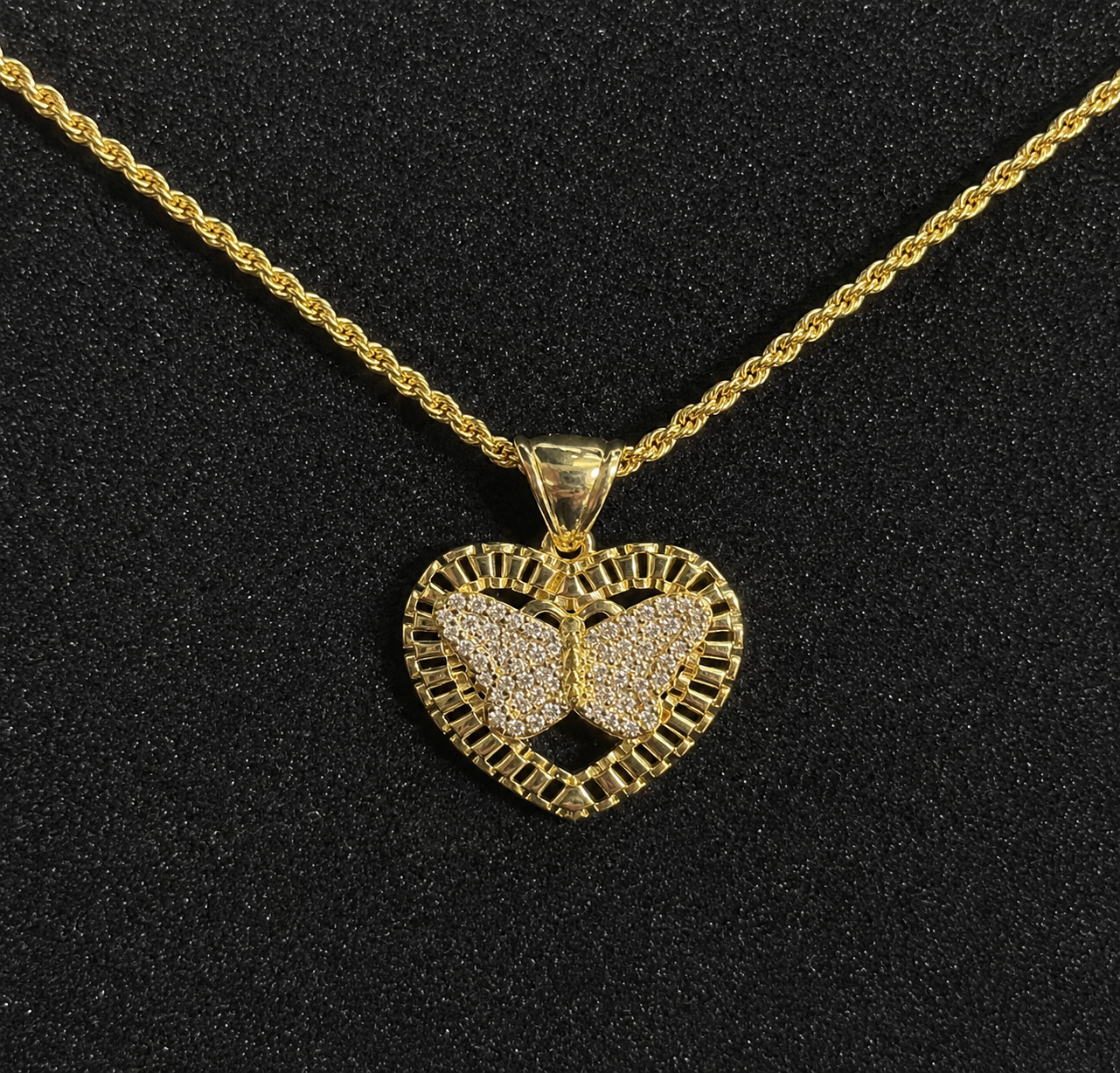 Butterfly Rollie necklace